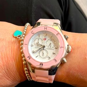Authentic Pink Michele Watch